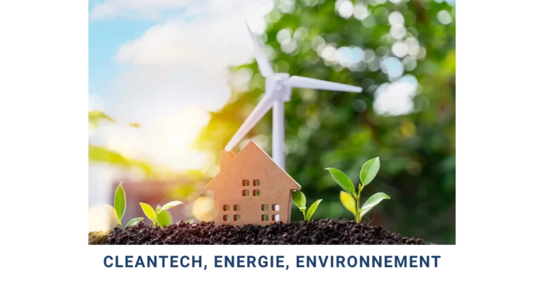 cleantech, énergie et environnement