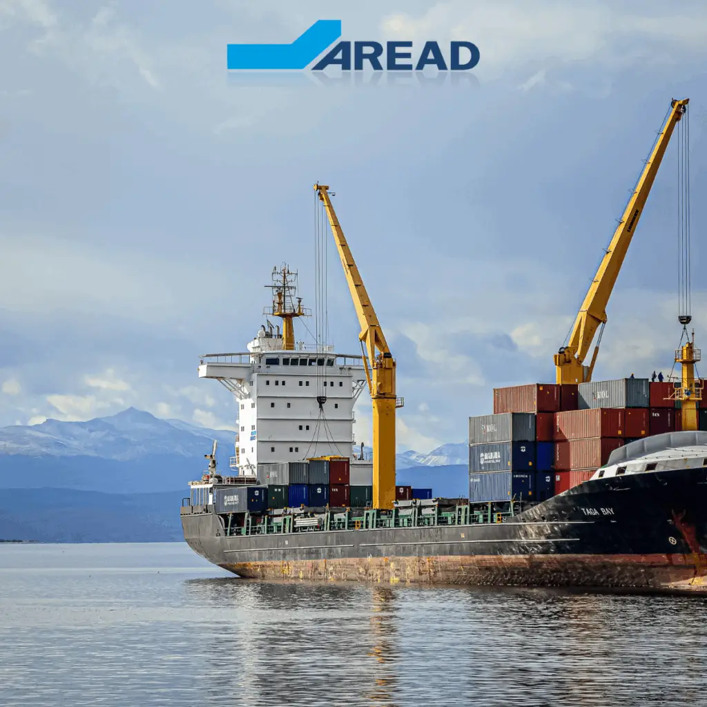 conteneur de marchandises symbolisant les aides à l'export en 2025