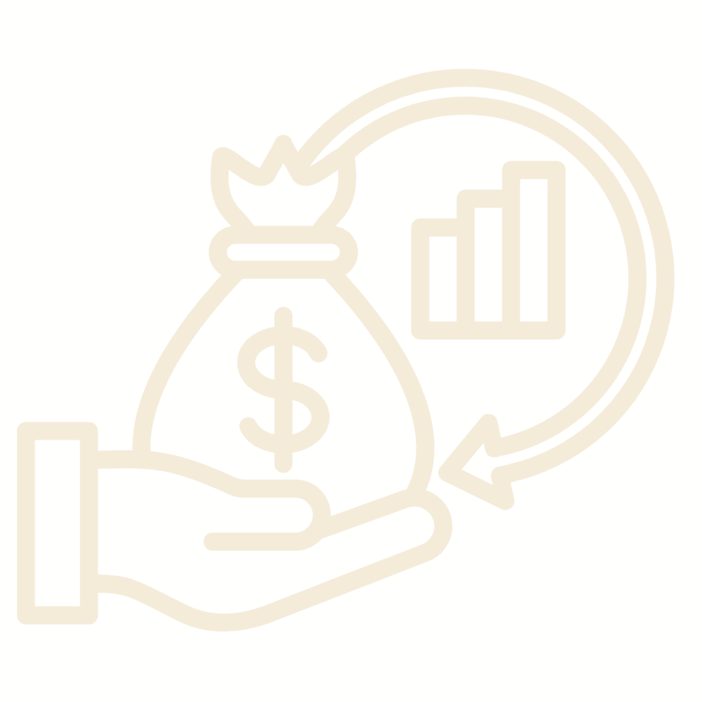 icône de retour sur investissement
