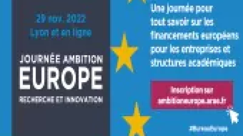Journée Ambition Europe à Lyon
