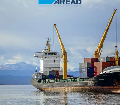 conteneur de marchandises symbolisant les aides à l'export en 2025