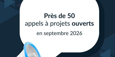 Près de 50 appels à projets et aides publiques ouverts en septembre 2026